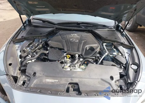 2024 Infiniti Q50 Red Sport 400 из США, поврежденный, VIN JN1FV7DP8RM660470